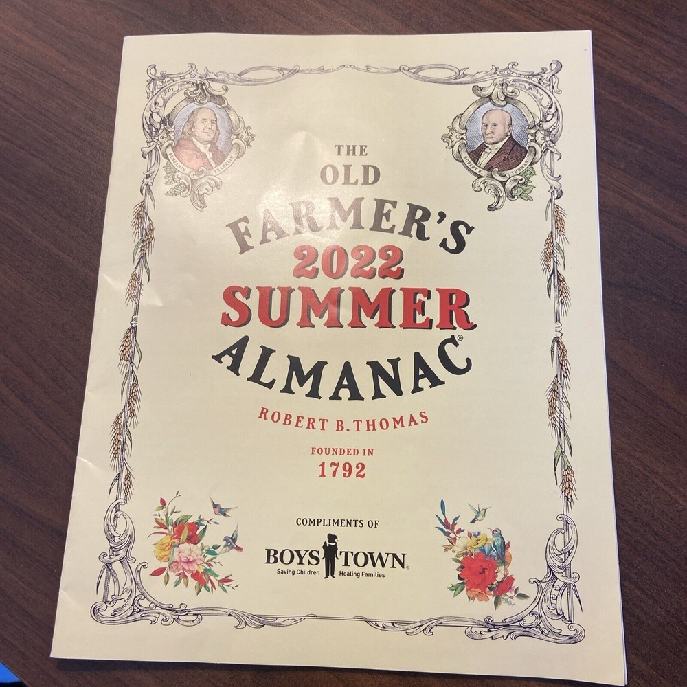 Boys Town The Old Farmers‎ Almanac 2022 Summer Magazine BoysTown